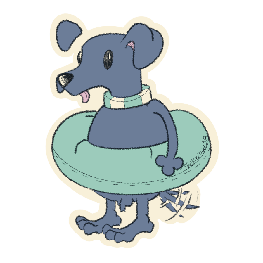 Floatie Bruno Sticker